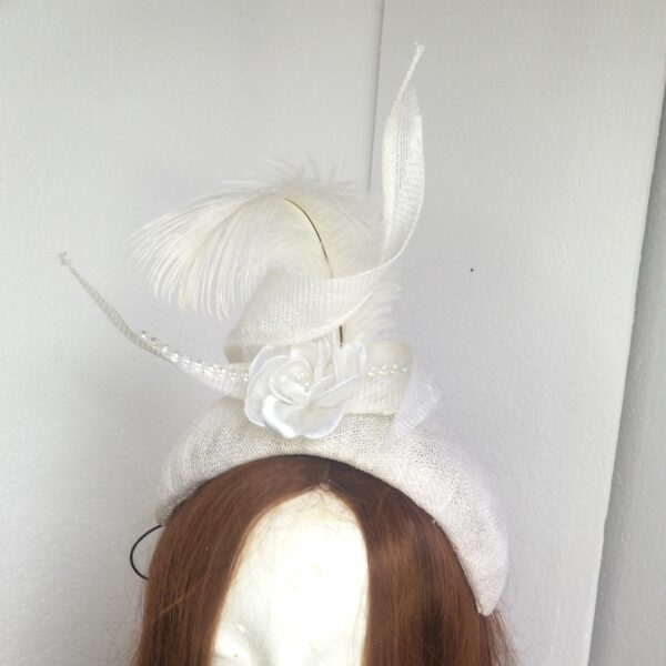 white headband feather closer