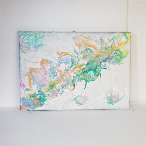 acrylic pour picture 2