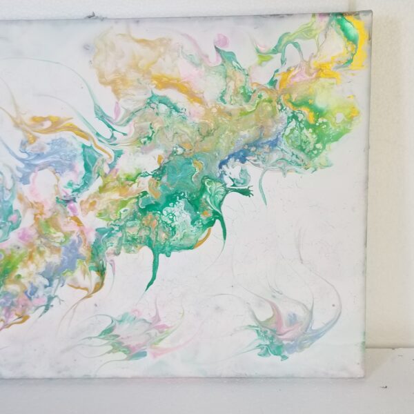 acrylic pour picture 2 right side