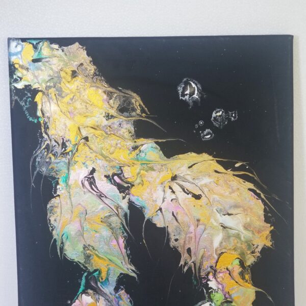 black acrylic pour 1 top