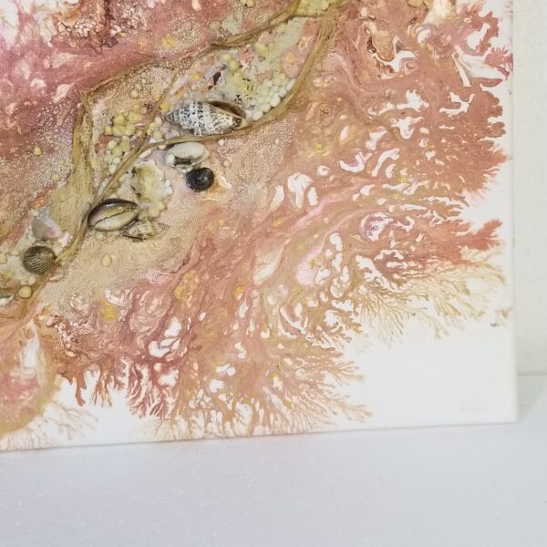 fish and coral mixed media bottom right
