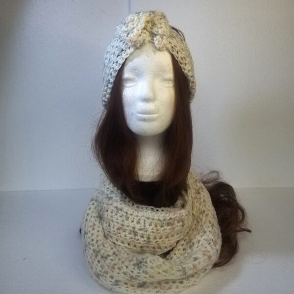 Infinity scarf and headband