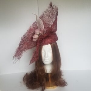 aubergine tangletuft hat