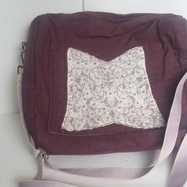 large mauve bag 1 closeup
