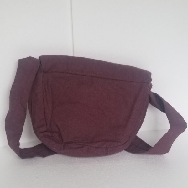 Large Mauve Soft Shoulder Bag 2 - Image 3