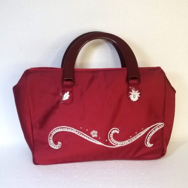 Large Red Handbag - Image 3