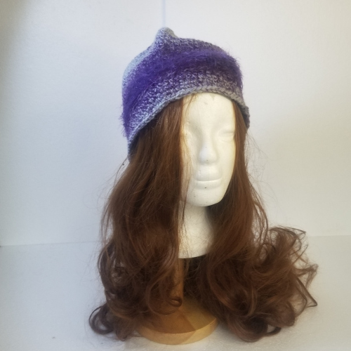 mauve beanie 1