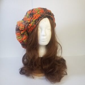slouchy beret style hat