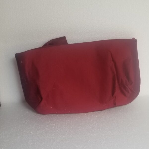 red satin clutch bag 2 reverse