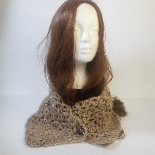 wool knitted collar