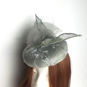 grey lace hat