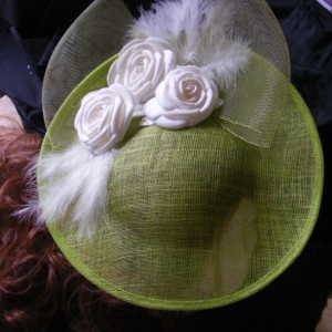 green percher hat