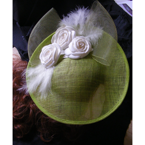 green percher hat