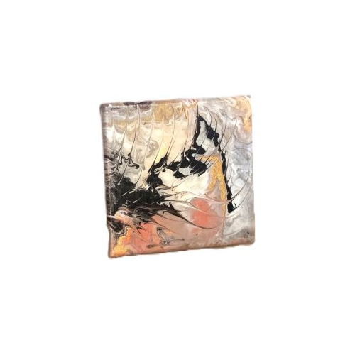 butterfly wing acrylic pour