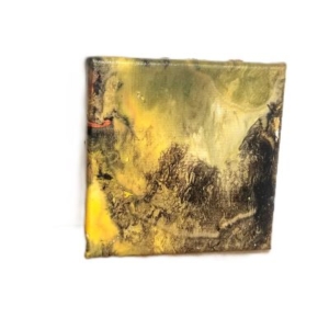 walk through the forest acrylic pour