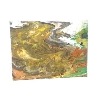 acrylic pour 1