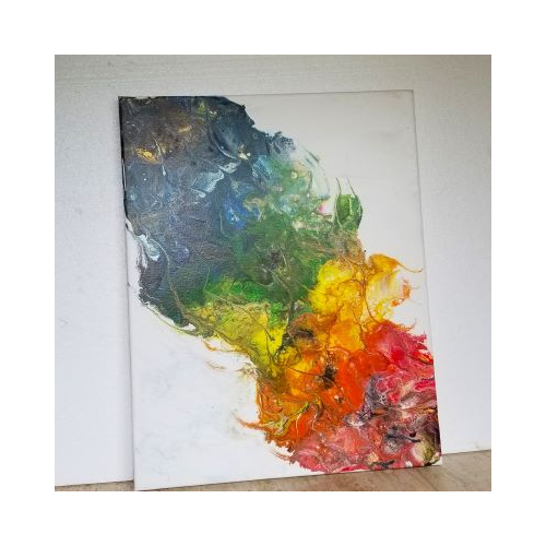 acrylic pour 8