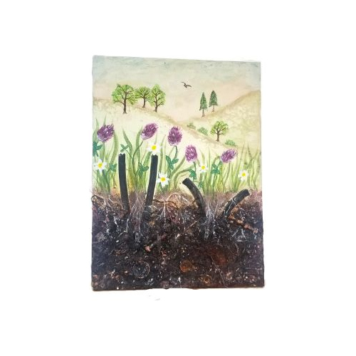 spring mixed media