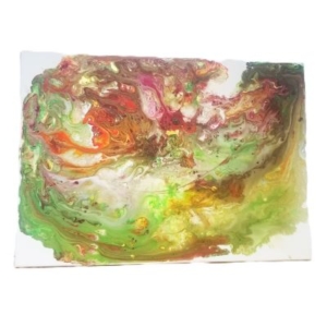 multi coloured pour 3