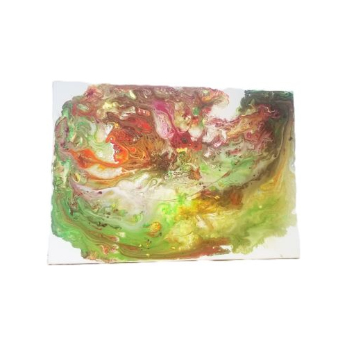 multi coloured pour 3