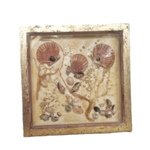 shells mixed media