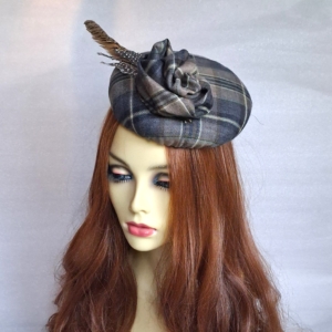 Lightweight Wool Fabric Button Hat